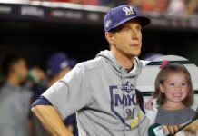 Craig Counsell daughter Finely Counsell